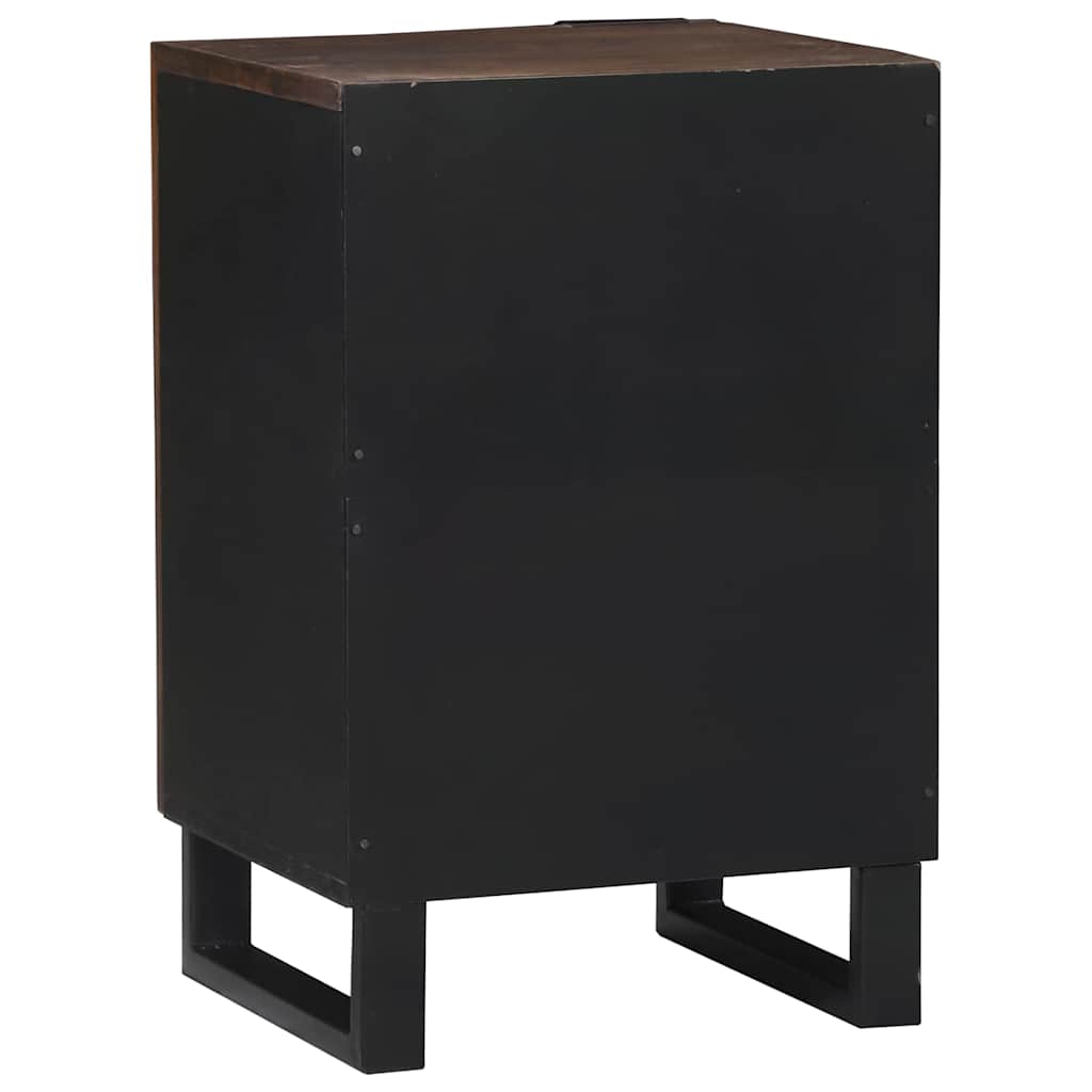 Waschbeckenschrank Walnuss 38 x 33,5 x 58 cm Holzwerkstoff