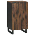 Sideboard Braun 40 x 33 x 75 cm massives Mangoholz