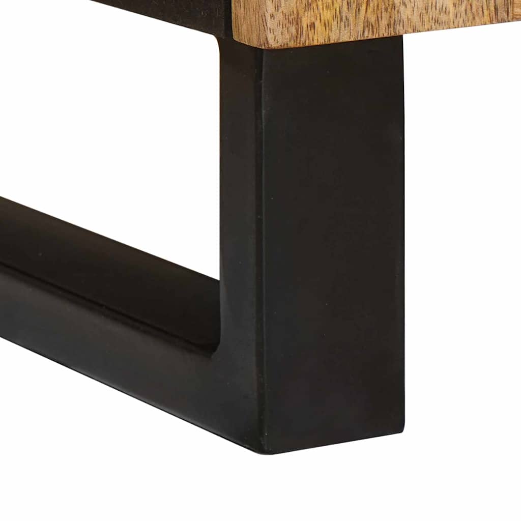 Nachttisch Natur 40 x 33 x 46 cm Massivholz Mango