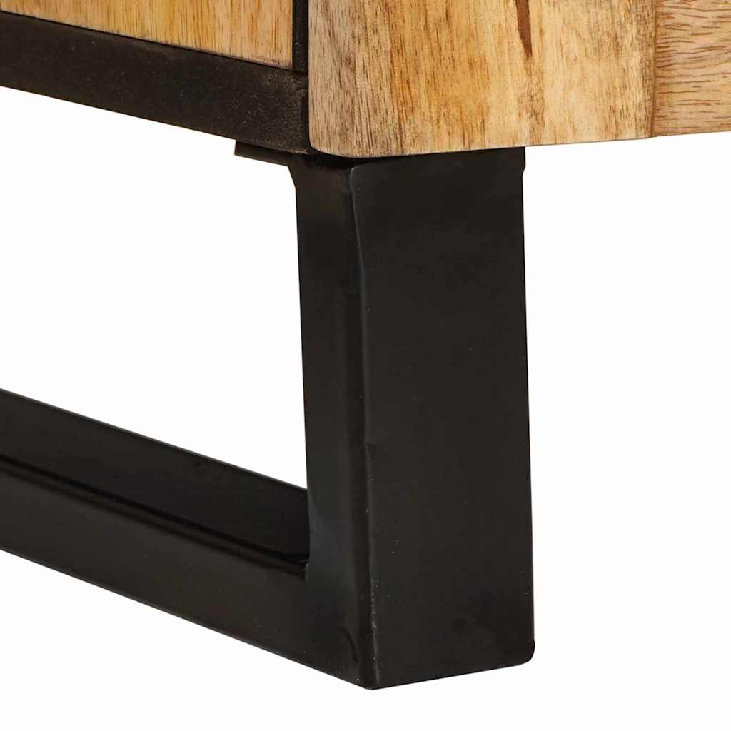 Sideboard Braun 60 x 33 x 75 cm Massivholz Mango