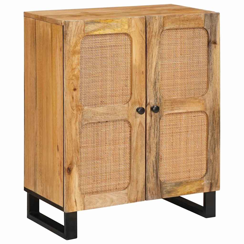 Sideboard Braun 60 x 33 x 75 cm Massivholz Mango