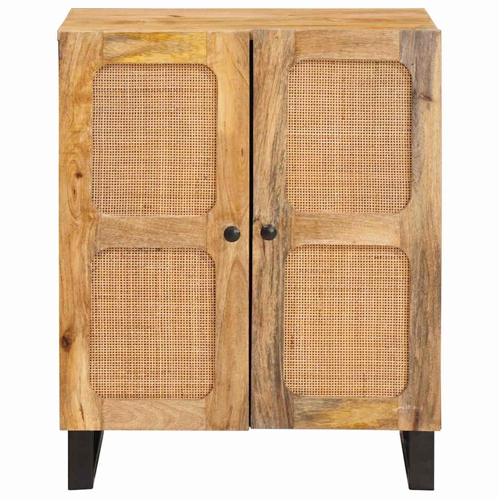 Sideboard Braun 60 x 33 x 75 cm Massivholz Mango