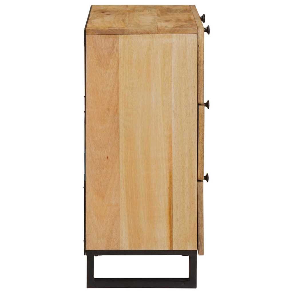 Sideboard Braun 60 x 33 x 75 cm Massivholz Mango