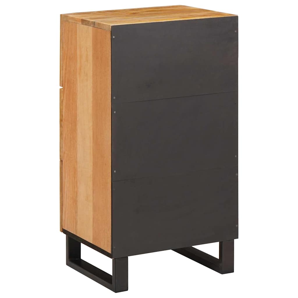 Sideboard mit Schubladen Braun 40 x 33 x 75 cm Massivholz Mango