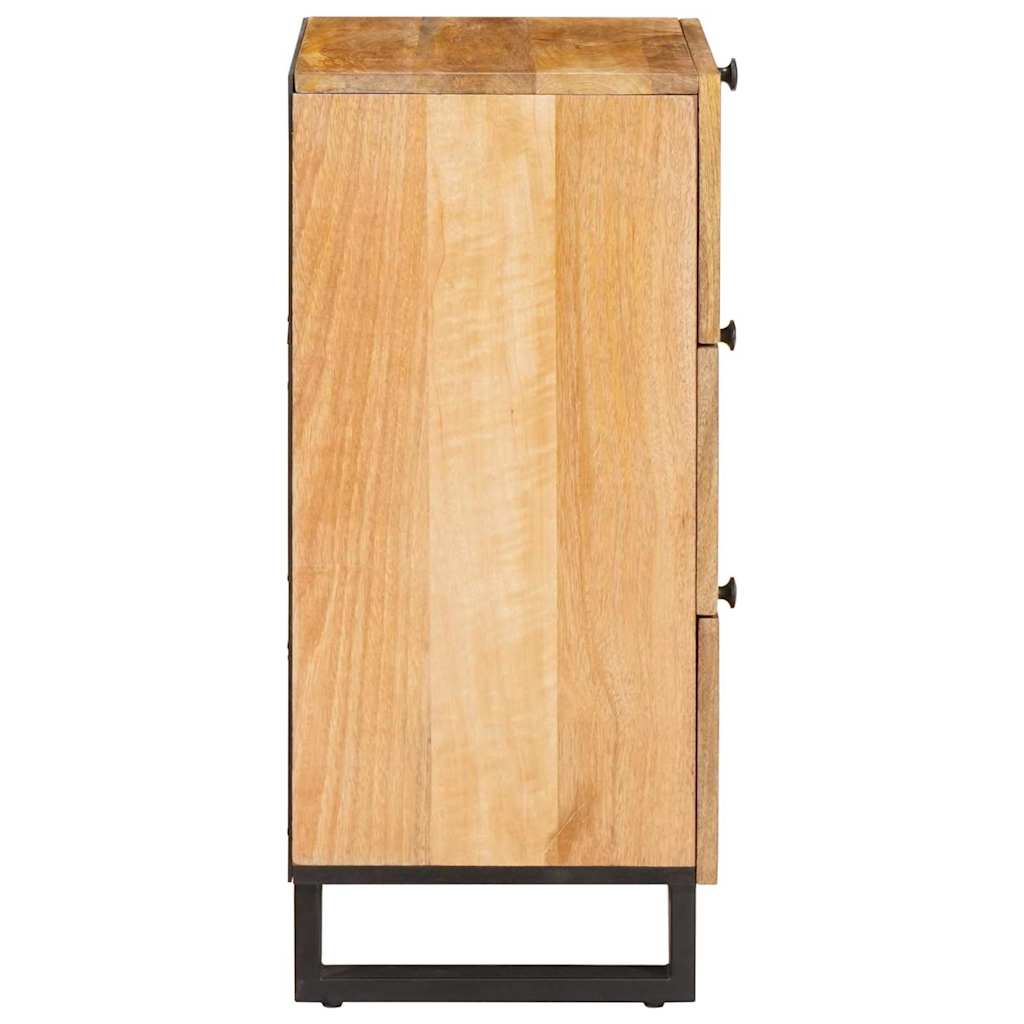 Sideboard mit Schubladen Braun 40 x 33 x 75 cm Massivholz Mango