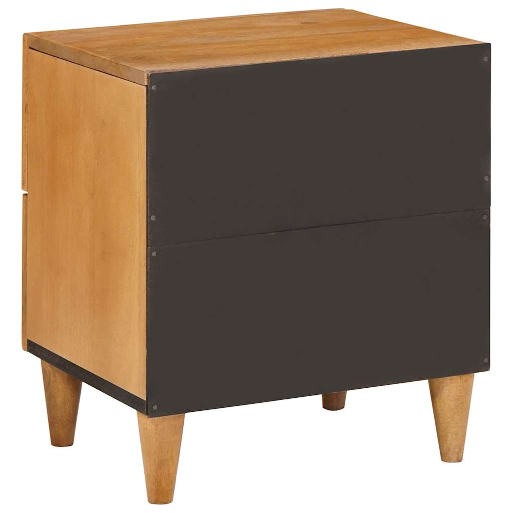 Nachttisch Hellbraun 40 x 33 x 46 cm Holzwerkstoff