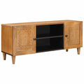 TV-Einheiten Hellbraun 105 x 33 x 46 cm Massivholz Mango