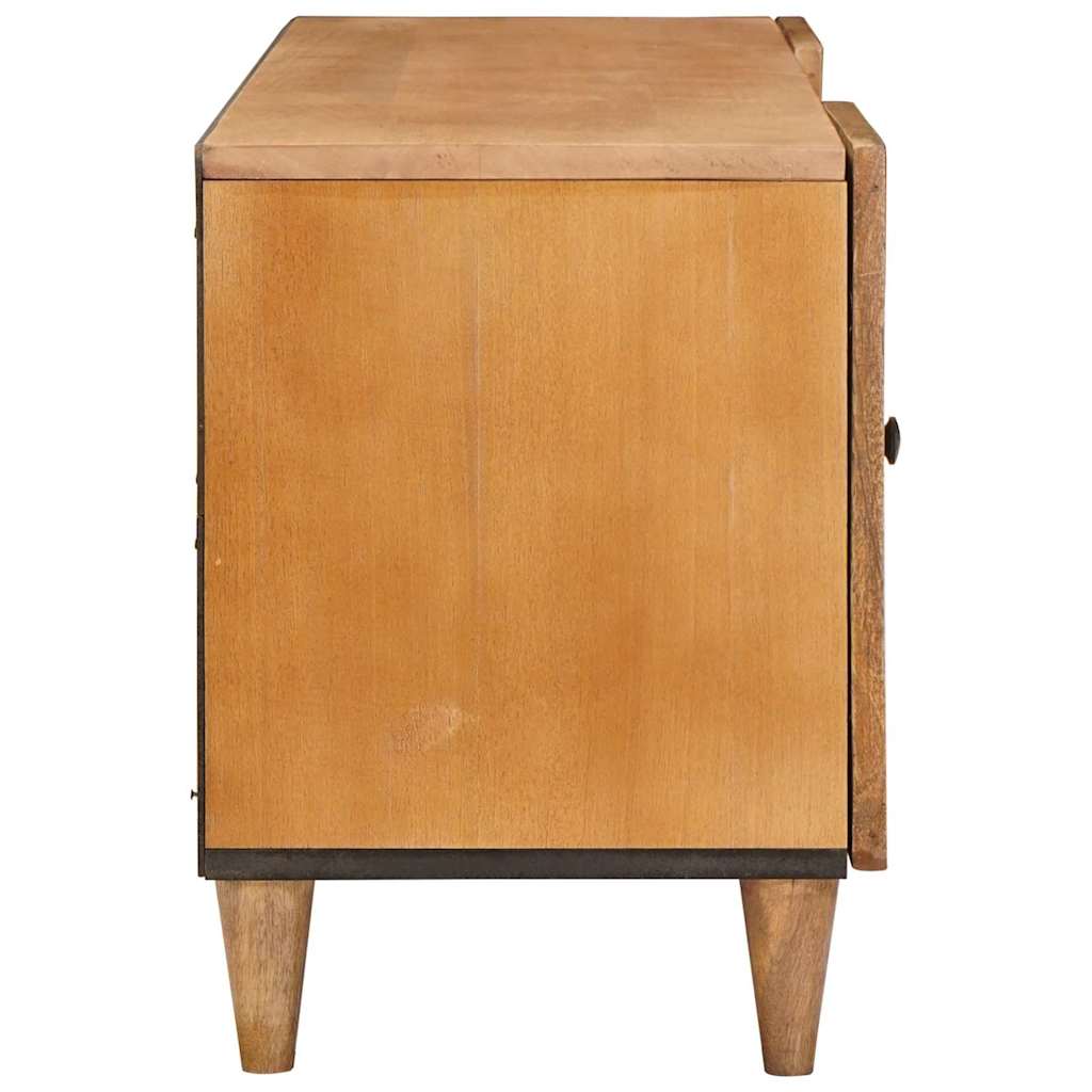 TV-Einheiten Hellbraun 105 x 33 x 46 cm Massivholz Mango