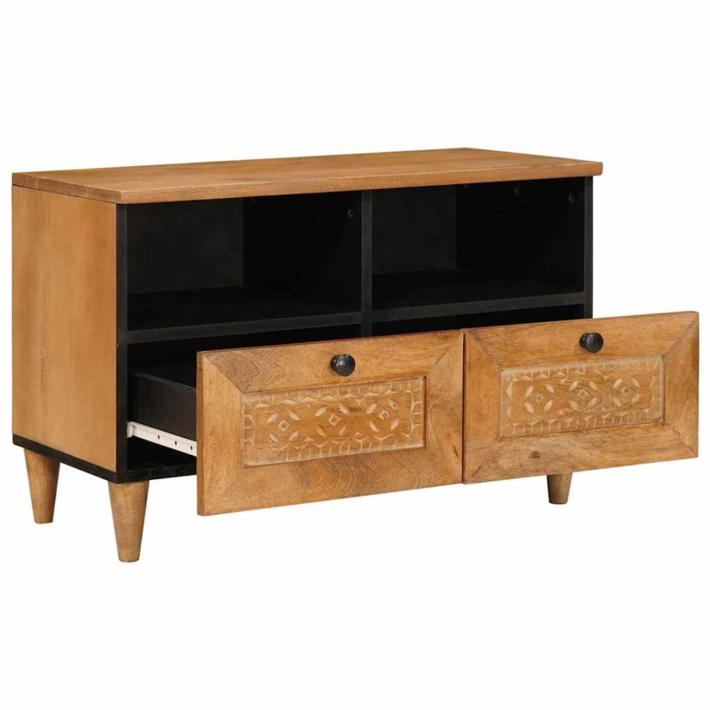 TV-Einheiten mit Regal Hellbraun 70 x 33 x 46 cm Holzwerkstoff