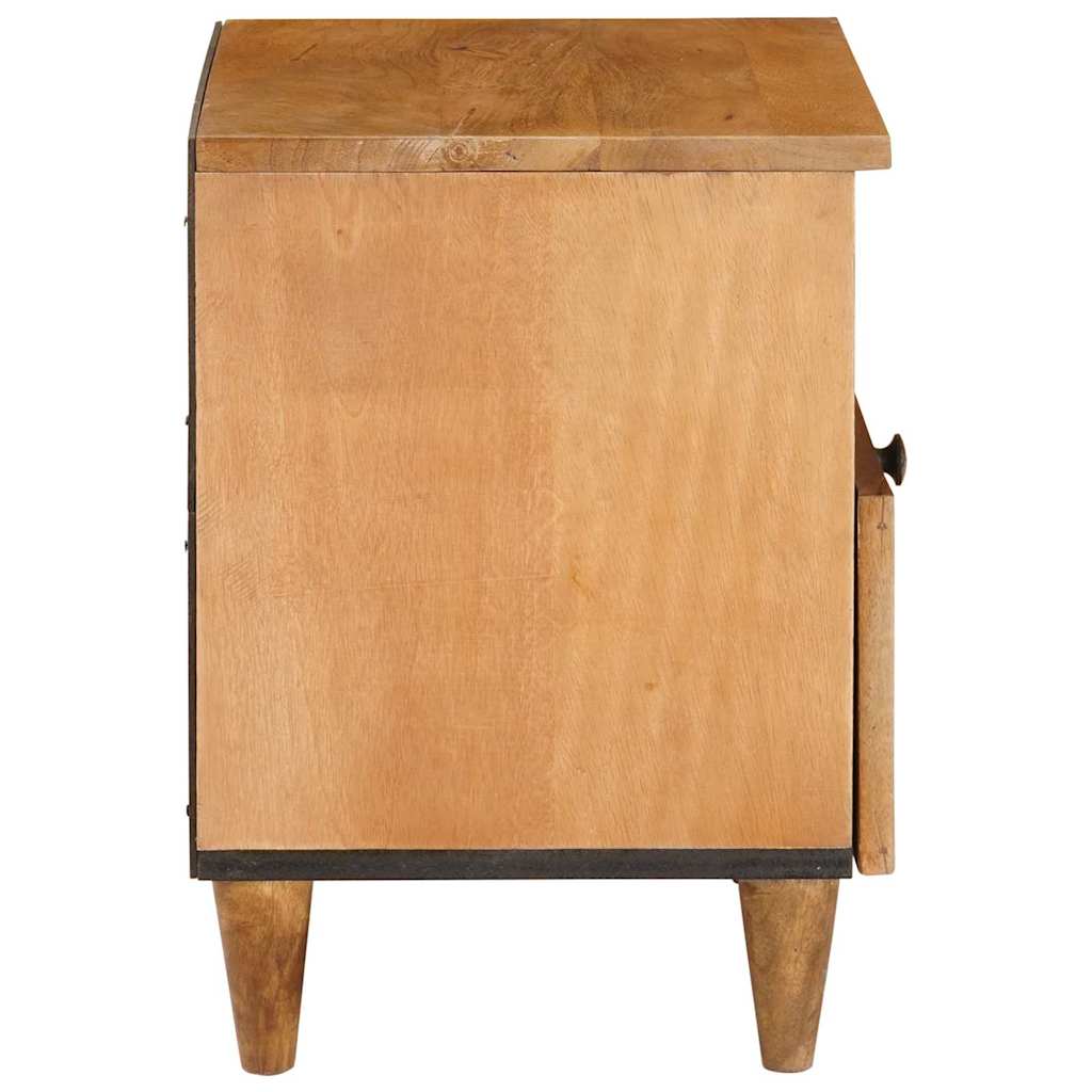 Nachttisch 2 pcs Hellbraun 40 x 33 x 46 cm Holzwerkstoff