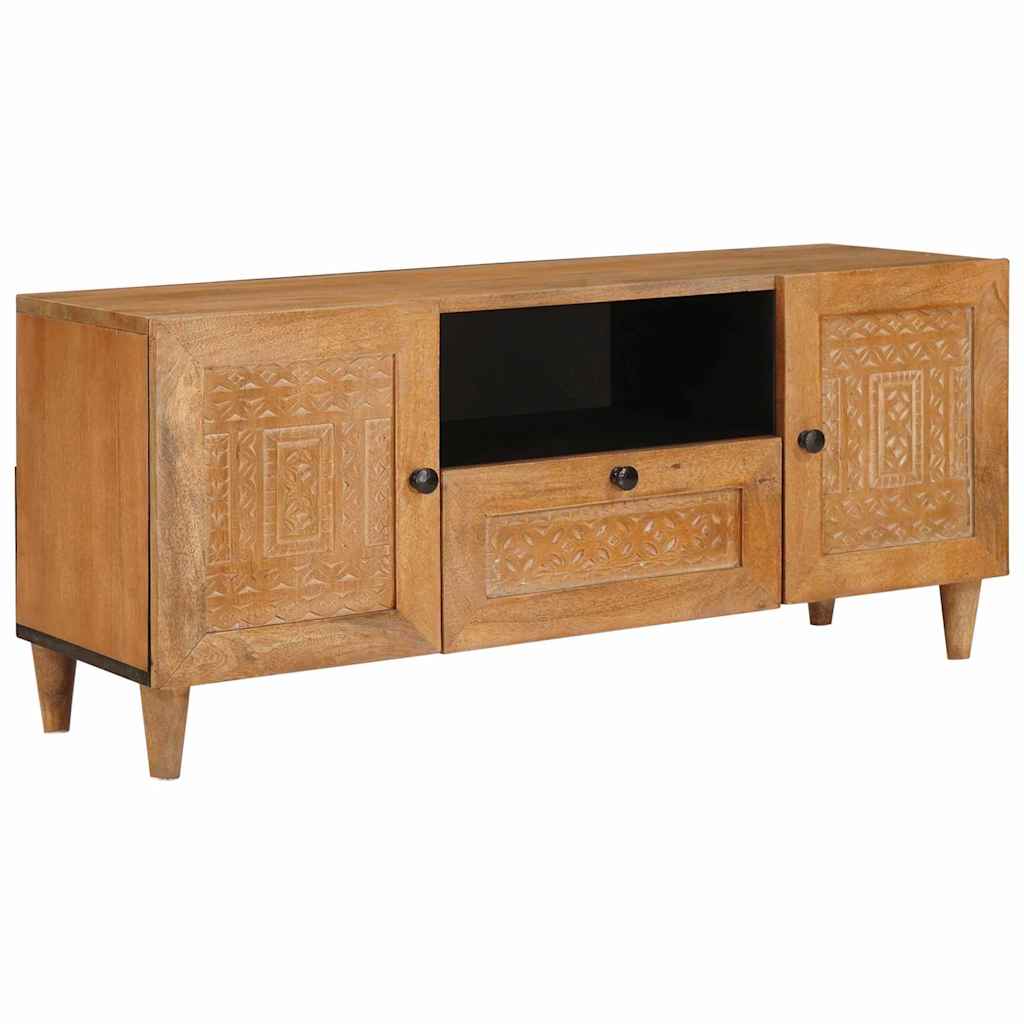 TV-Einheiten mit Regal Hellbraun 105 x 33 x 46 cm Holzwerkstoff