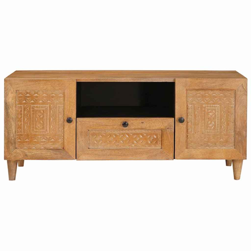 TV-Einheiten mit Regal Hellbraun 105 x 33 x 46 cm Holzwerkstoff