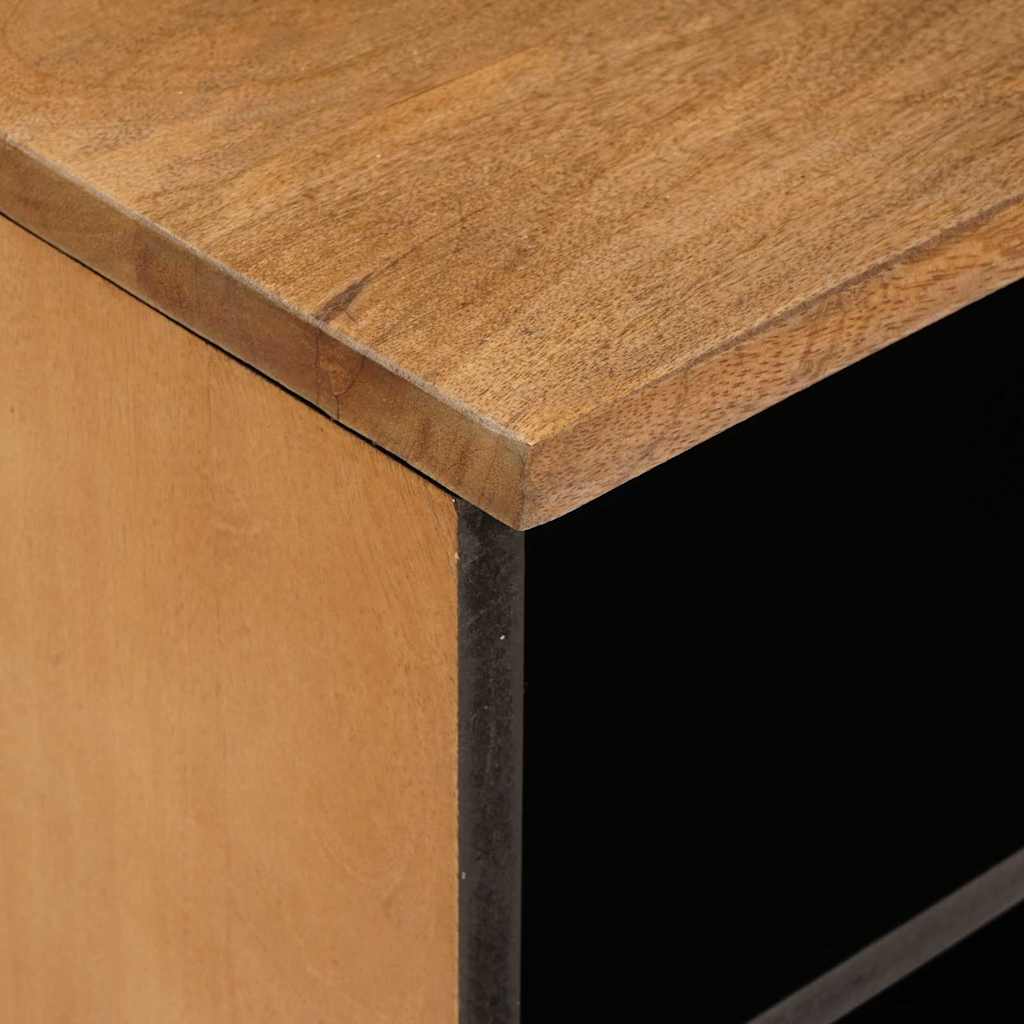 TV-Schränk mit Schubladen 100 x 33 x 46 cm Massivholz Mango