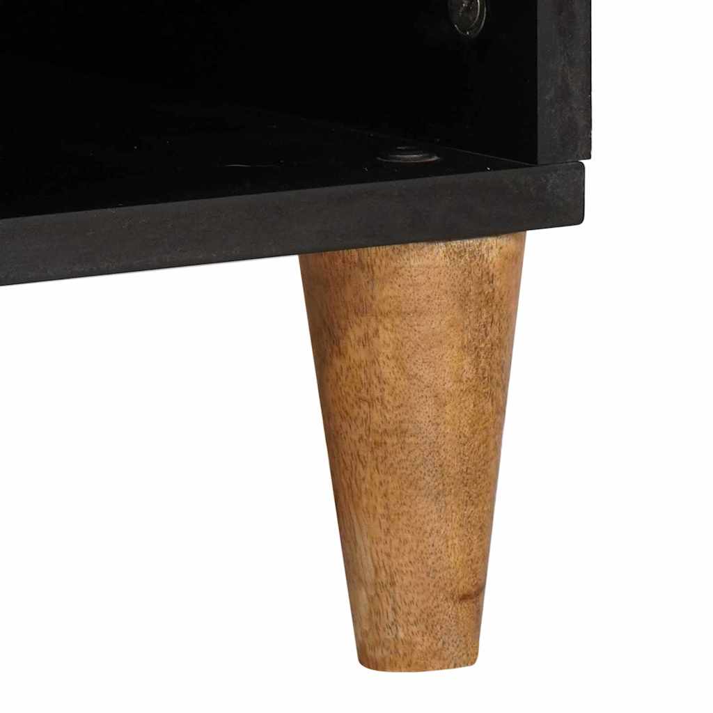TV-Schränk mit Schubladen 100 x 33 x 46 cm Massivholz Mango