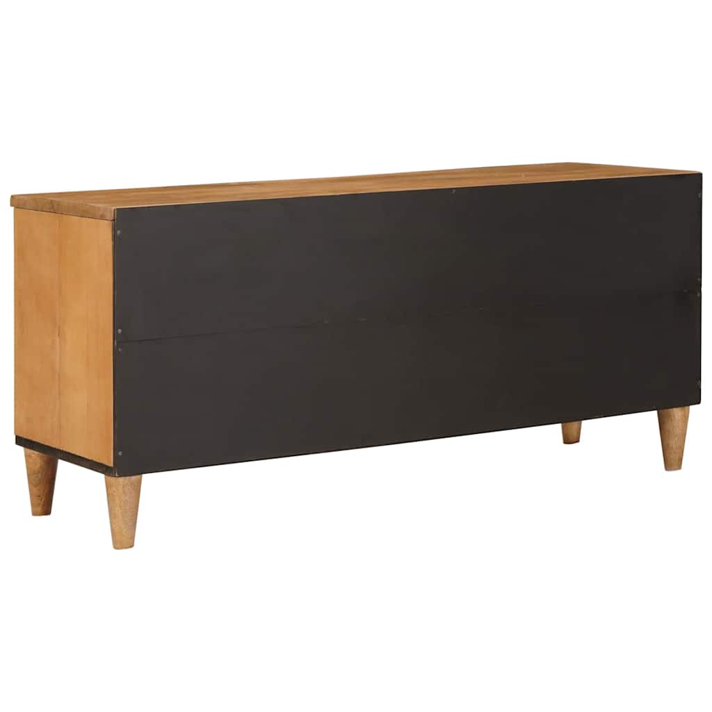 TV-Schränk mit Schubladen 100 x 33 x 46 cm Massivholz Mango