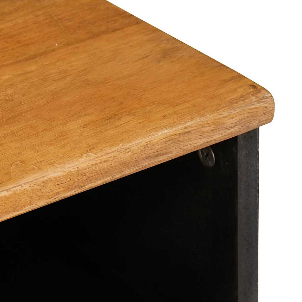 TV-Schränk mit Schubladen 80 x 33 x 46 cm Massivholz Mango