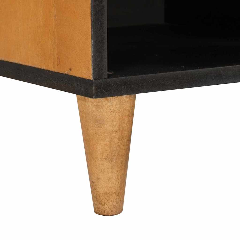 TV-Schränk mit Schubladen 80 x 33 x 46 cm Massivholz Mango