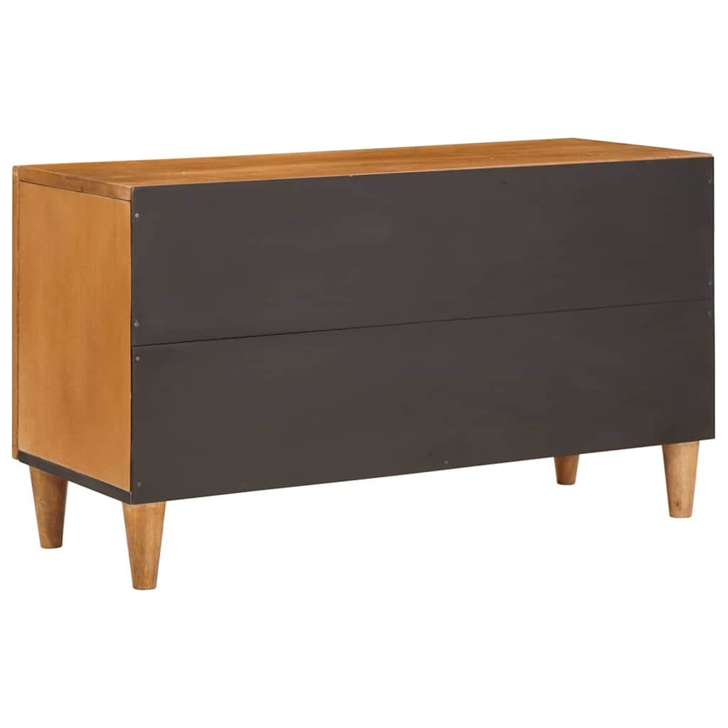 TV-Schränk mit Schubladen 80 x 33 x 46 cm Massivholz Mango