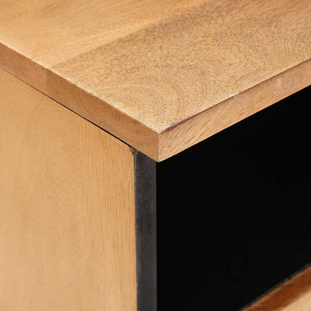TV-Schränk mit Schubladen 100 x 33 x 46 cm Massivholz Mango