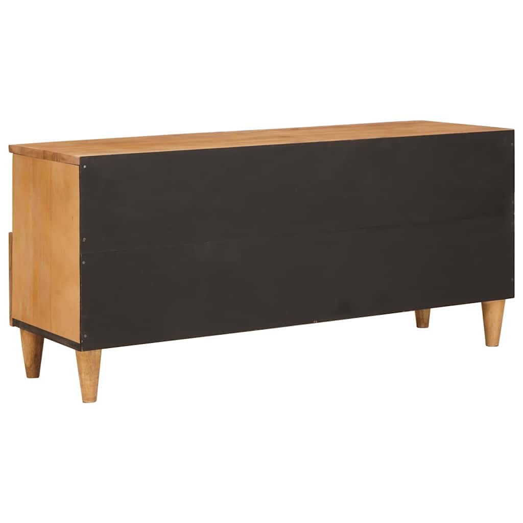 TV-Schränk mit Schubladen 100 x 33 x 46 cm Massivholz Mango