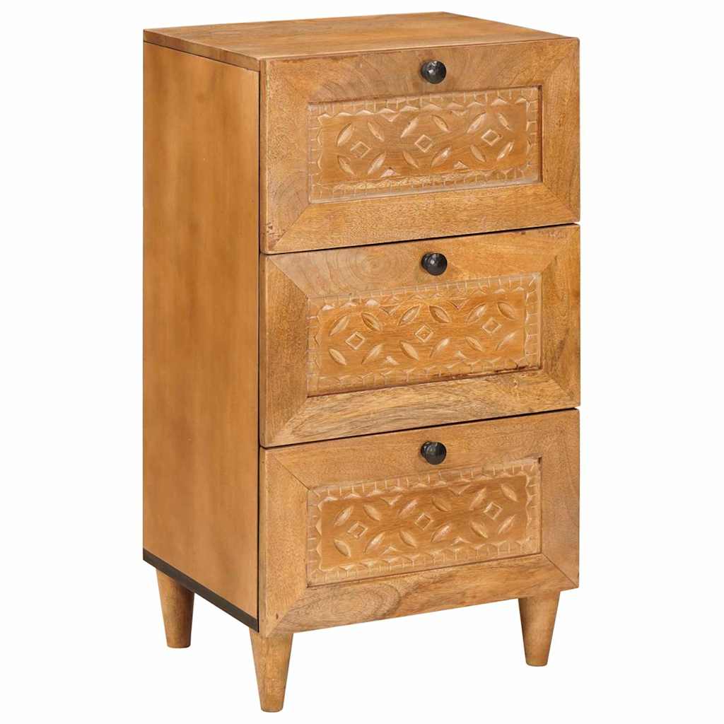 Sideboard mit Schubladen Hellbraun 33,5 x 40 x 75 cm