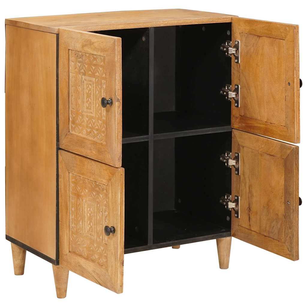 Sideboard 60 x 33 x 75 cm Massivholz Mango