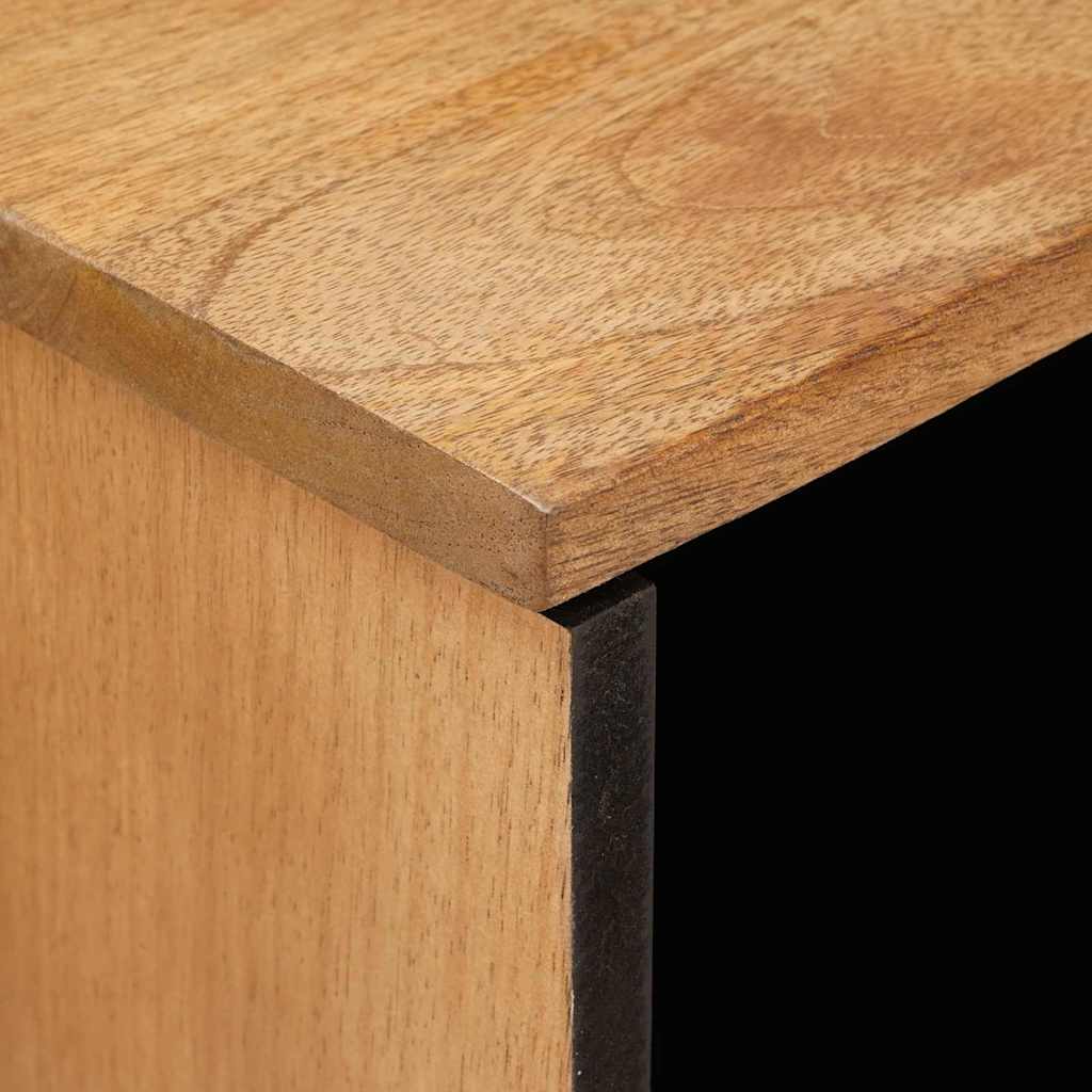 Sideboard 80 x 33 x 75 cm Massivholz Mango