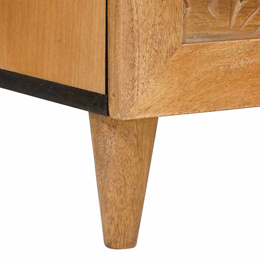 Sideboard 80 x 33 x 75 cm Massivholz Mango