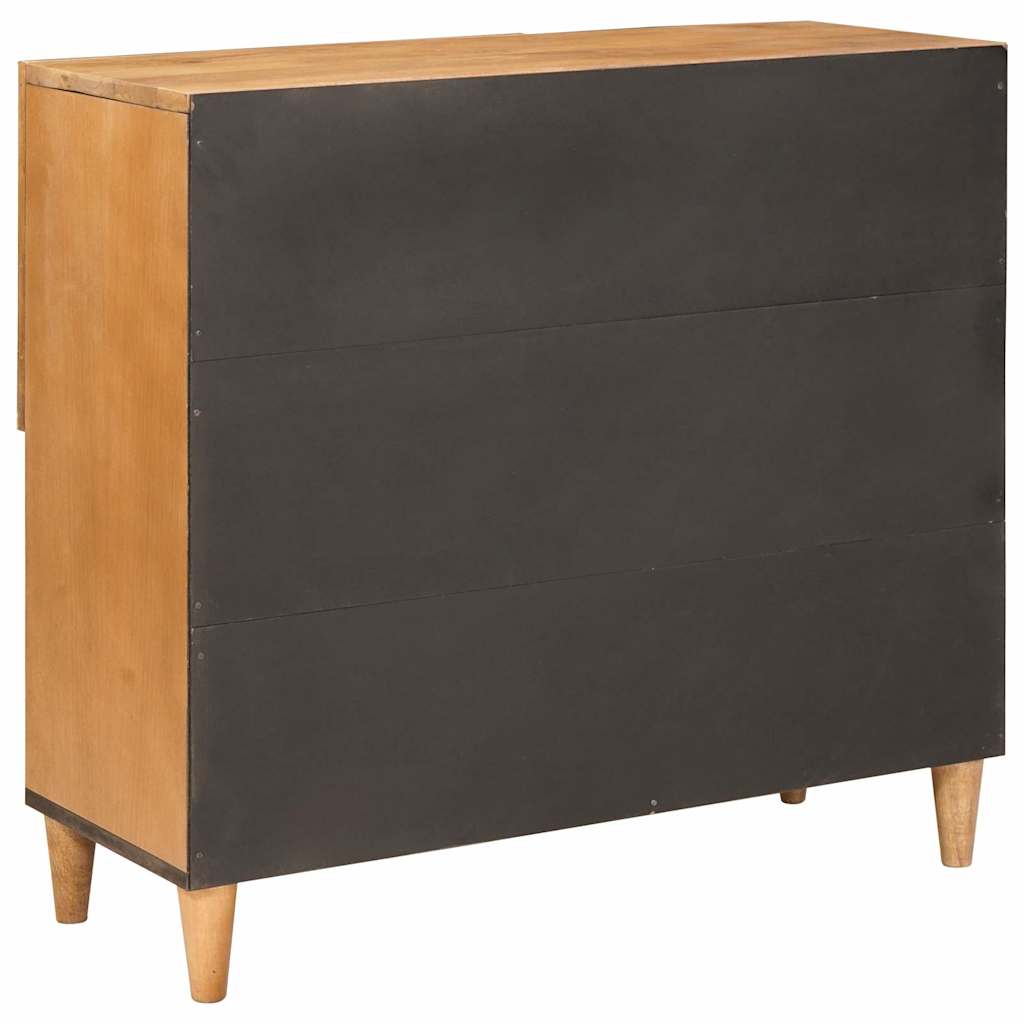 Sideboard 80 x 33 x 75 cm Massivholz Mango