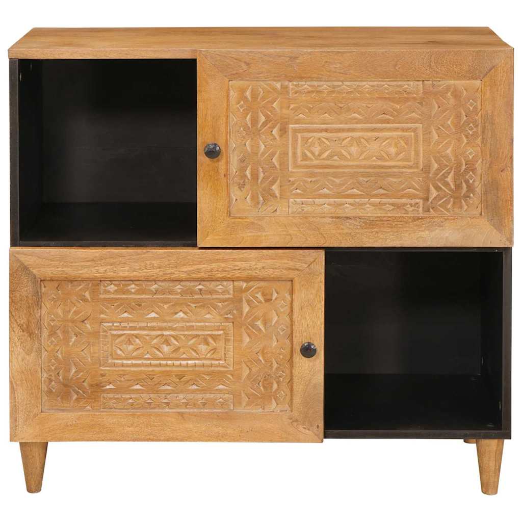 Sideboard 80 x 33 x 75 cm Massivholz Mango