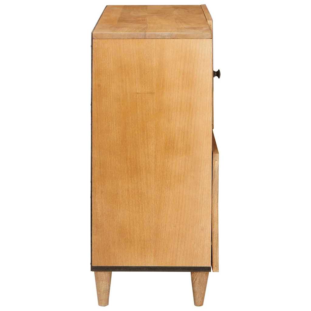 Sideboard 80 x 33 x 75 cm Massivholz Mango