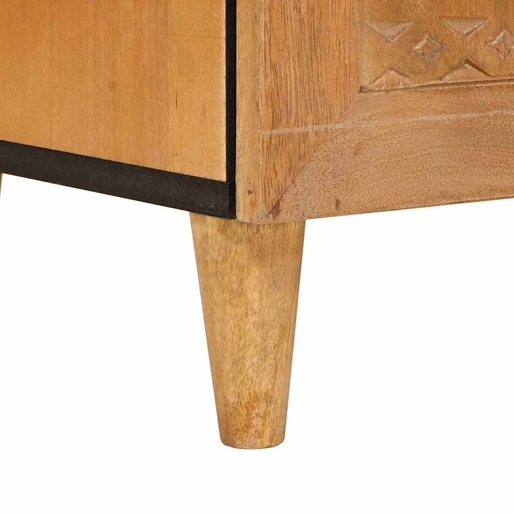 Sideboard 90 x 33 x 75 cm Massivholz Mango
