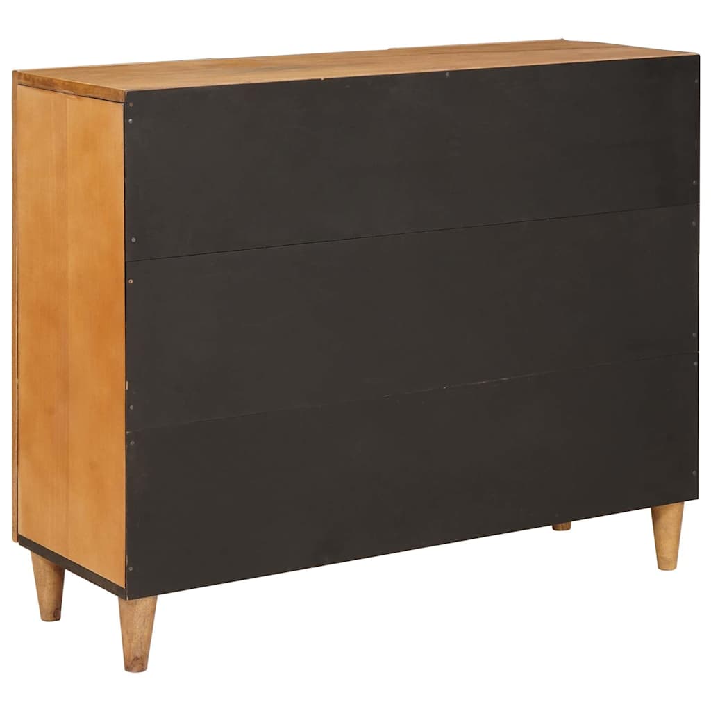 Sideboard 90 x 33 x 75 cm Massivholz Mango
