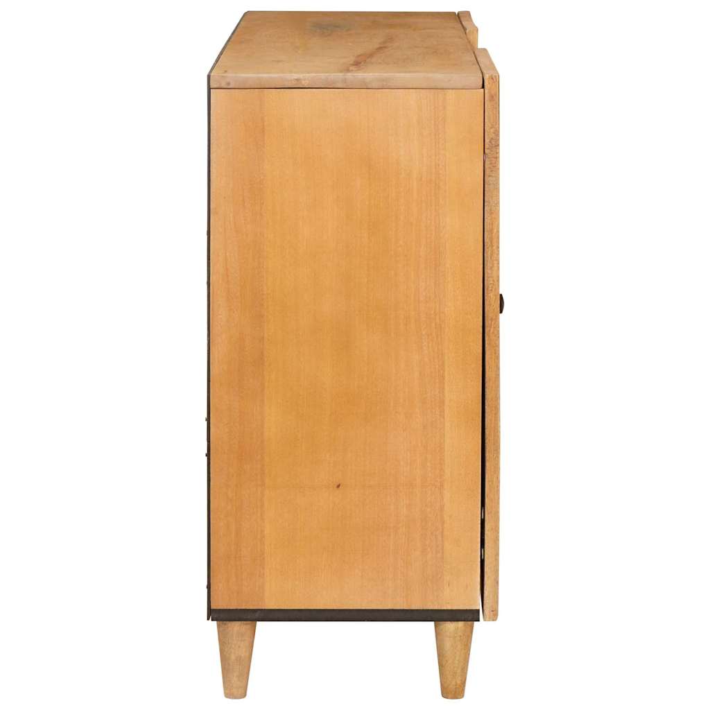 Sideboard 90 x 33 x 75 cm Massivholz Mango