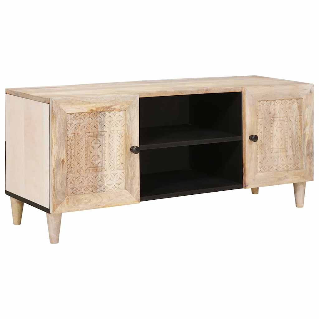 TV-Einheiten mit Regal Weiß 105 x 33 x 46 cm Holzwerkstoff