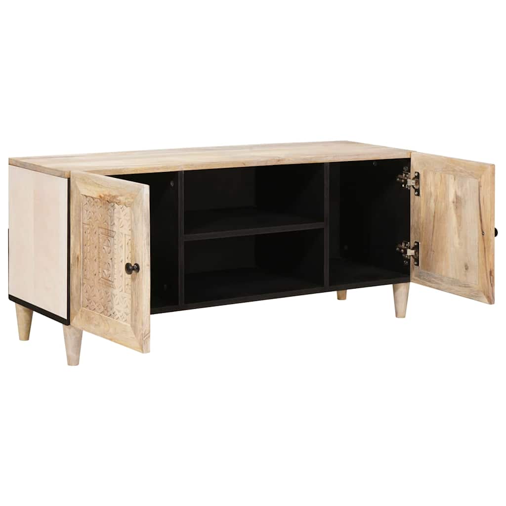 TV-Einheiten mit Regal Weiß 105 x 33 x 46 cm Holzwerkstoff