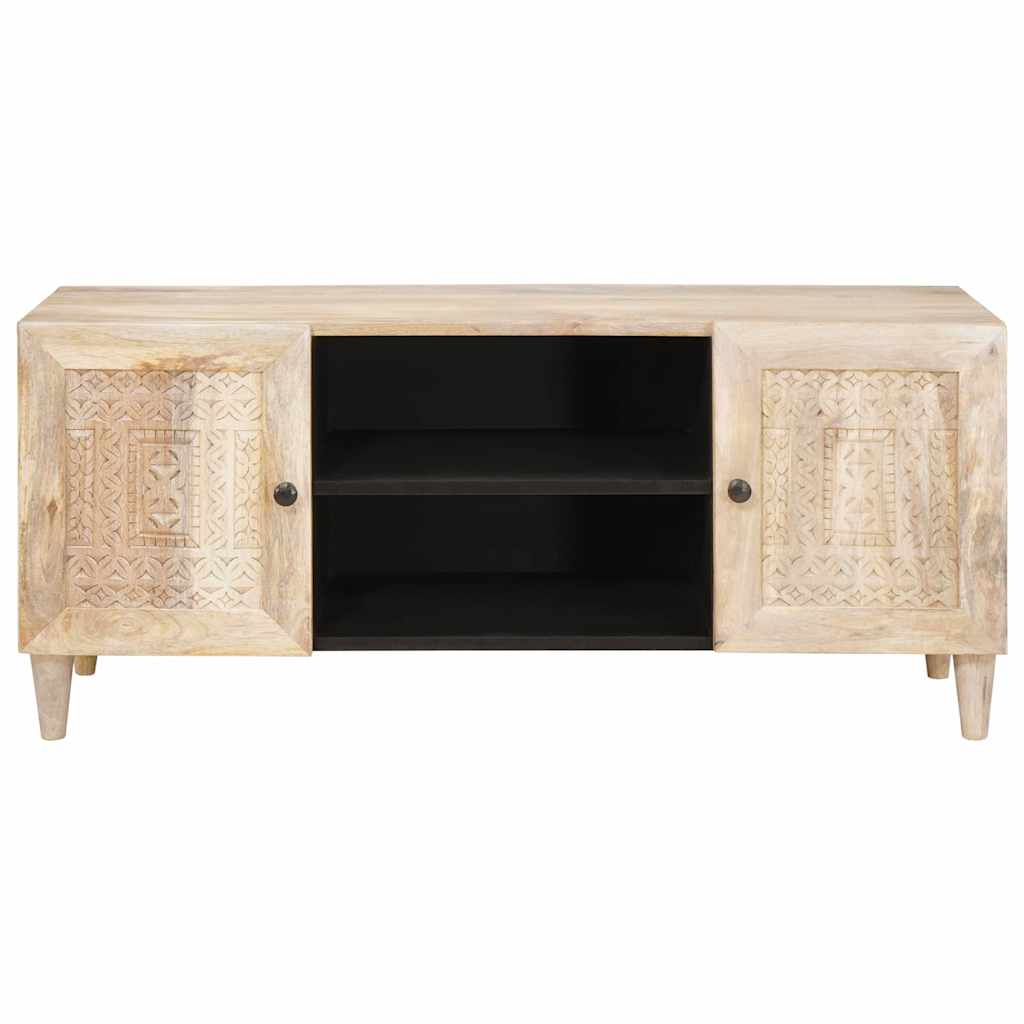 TV-Einheiten mit Regal Weiß 105 x 33 x 46 cm Holzwerkstoff