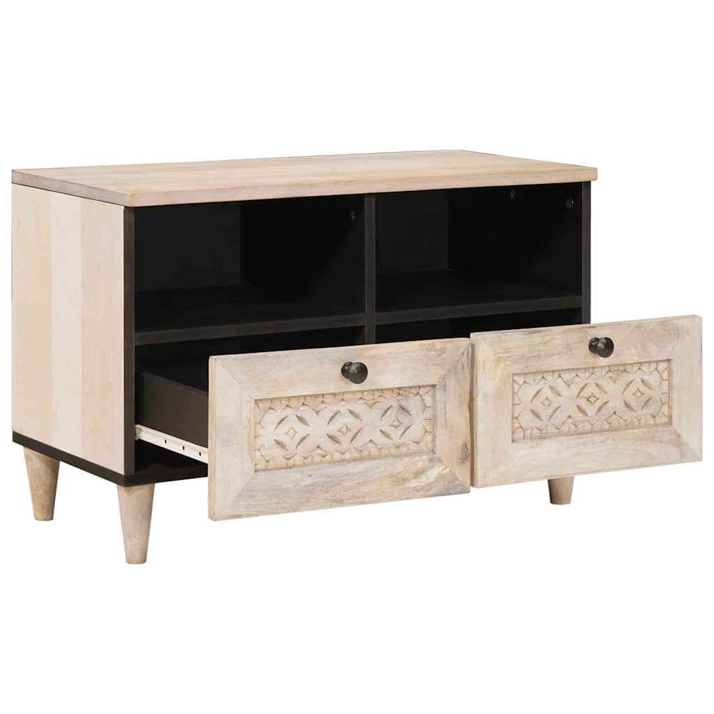 TV-Einheiten mit Schubladen Weiß 70 x 33 x 46 cm Holzwerkstoff