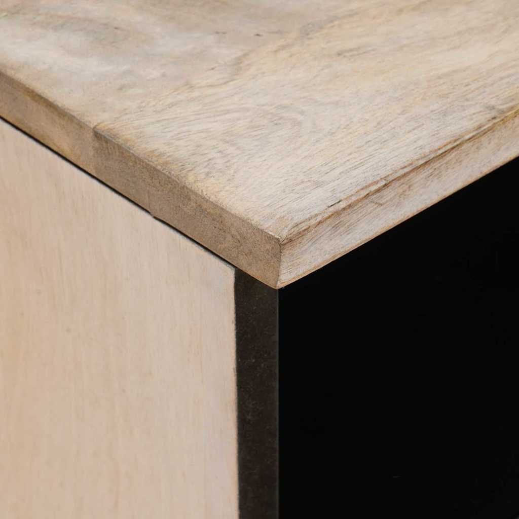 Nachttisch Weiß 40 x 33 x 46 cm Holzwerkstoff