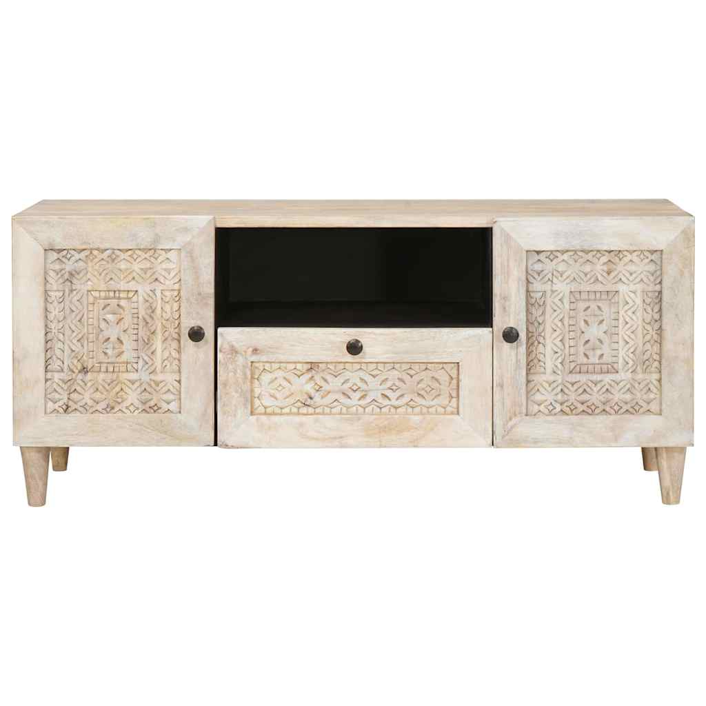 TV-Einheiten mit Schubladen Weiß 105 x 33 x 46 cm Holzwerkstoff