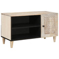 TV-Einheiten mit Regal Weiß 80 x 33 x 46 cm Holzwerkstoff