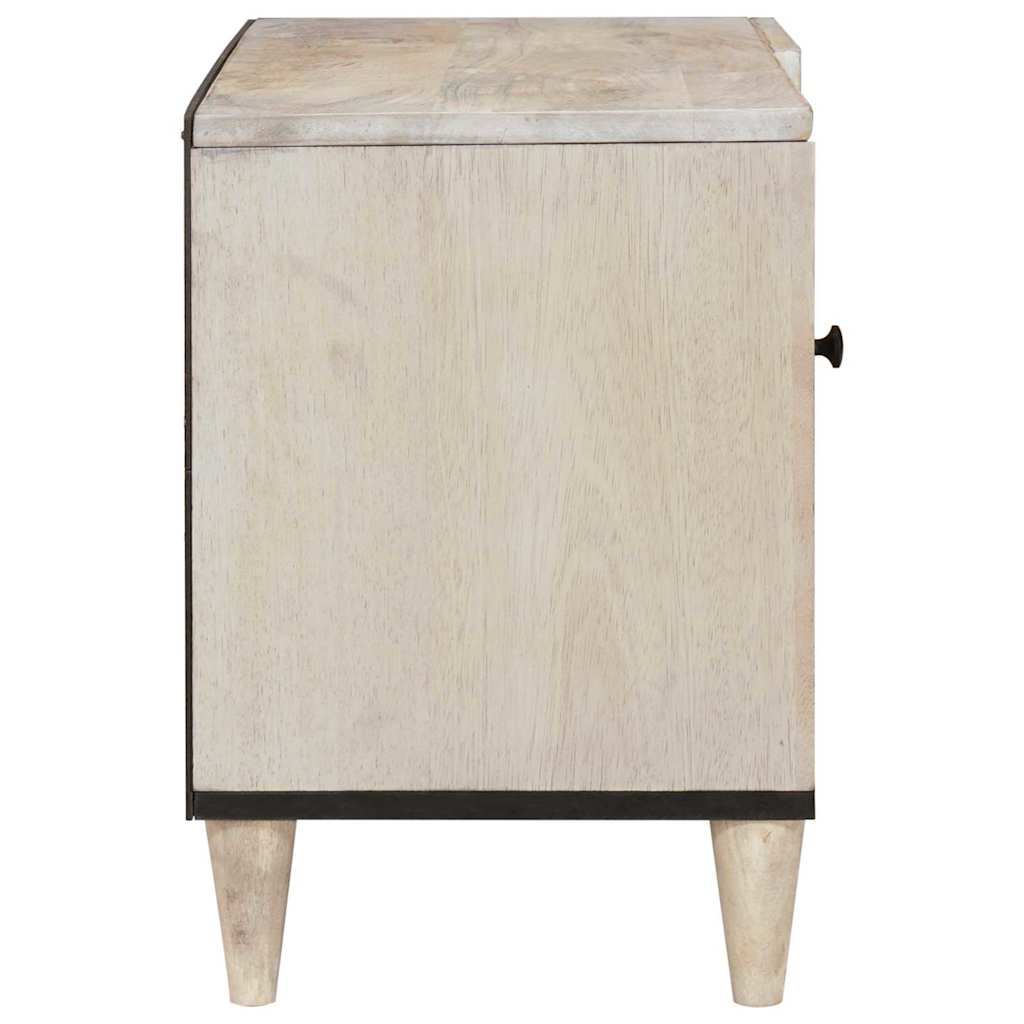 TV-Einheiten mit Regal Weiß 80 x 33 x 46 cm Holzwerkstoff