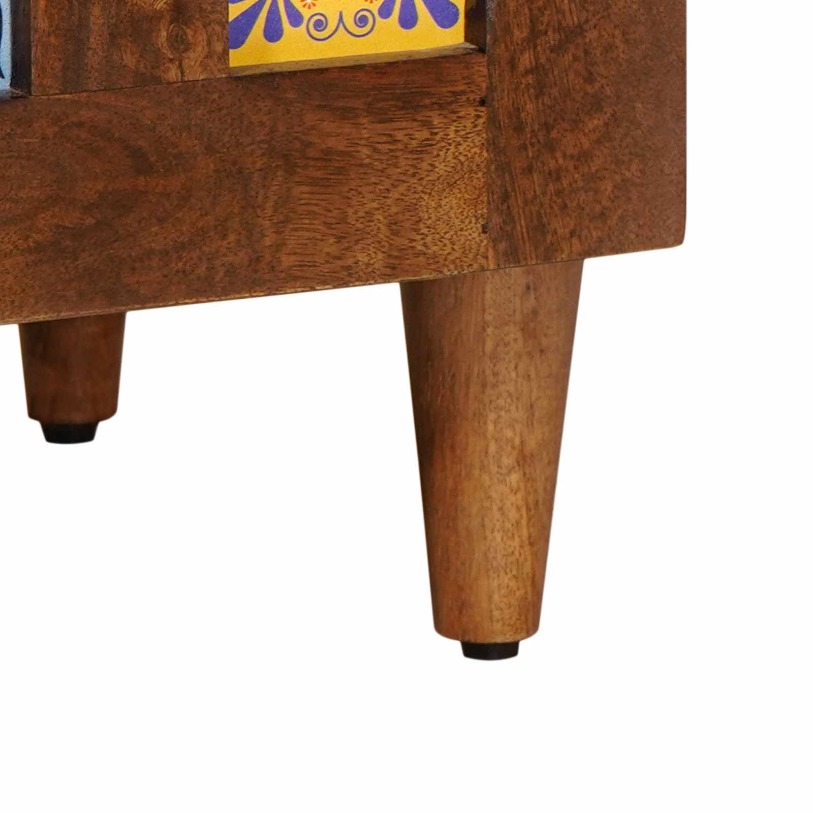Sideboard Walnuss 60 x 33 x 75 cm Massivholz Mango