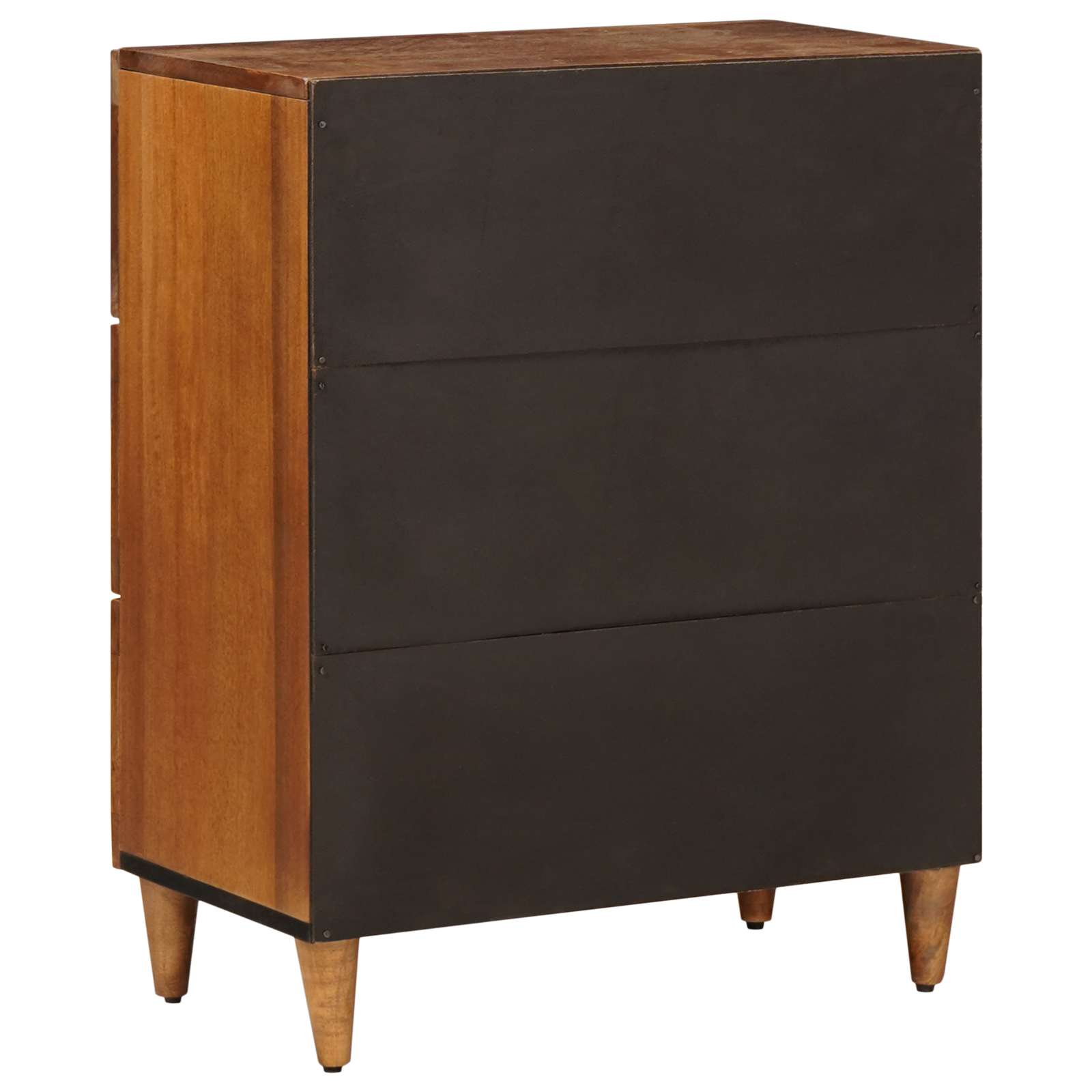 Sideboard Walnuss 60 x 33 x 75 cm Massivholz Mango