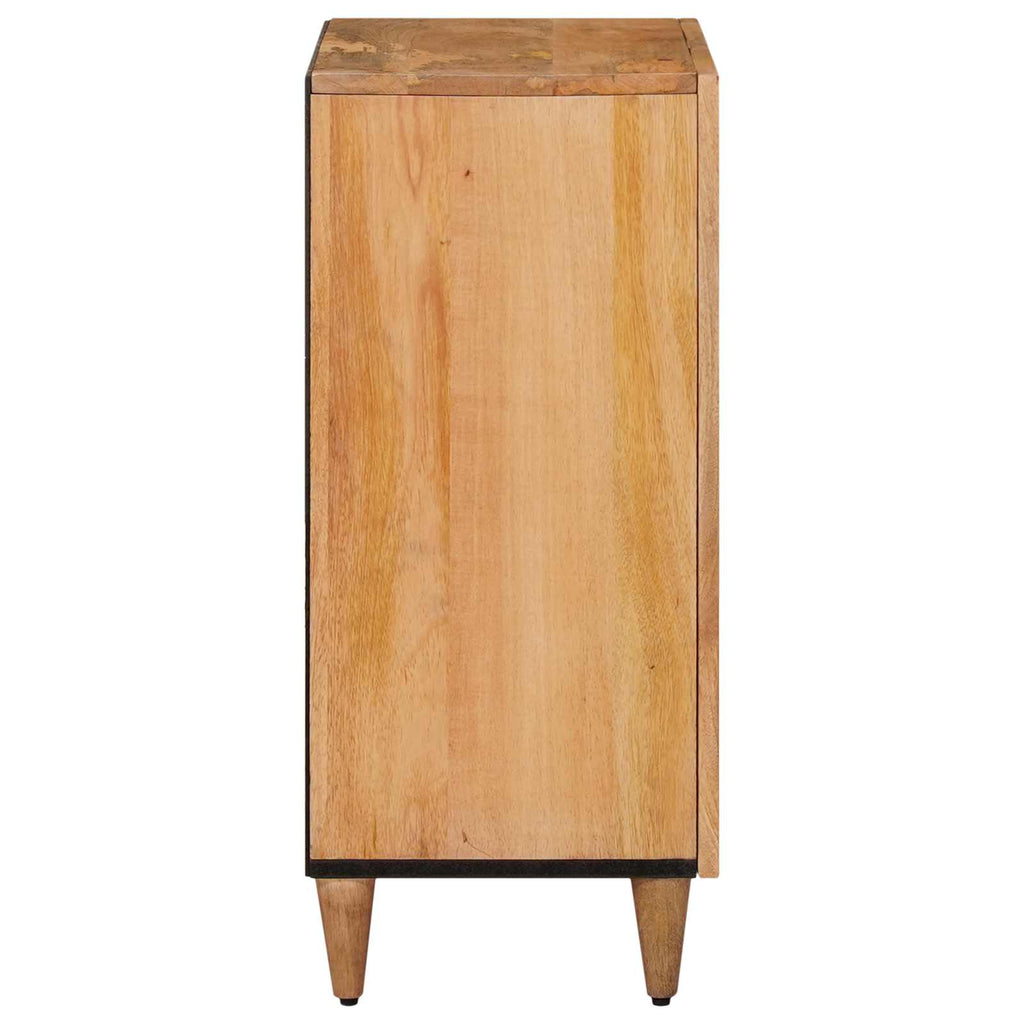 Sideboard Natur 60 x 33 x 75 cm Massivholz Mango