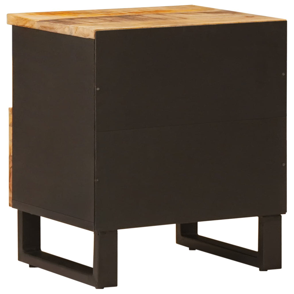 Bettkasten Braun 40 x 33 x 46 cm Massivholz Mango