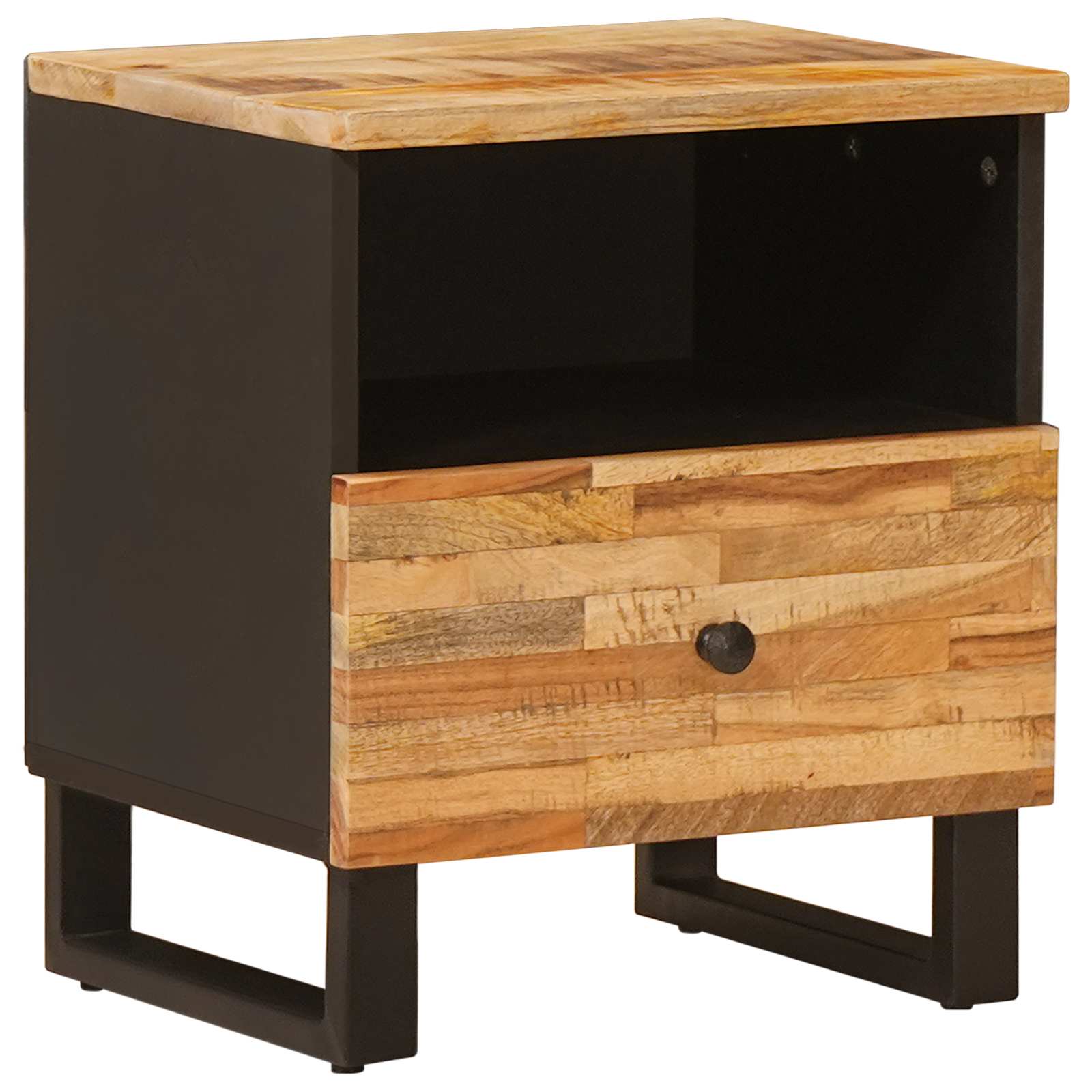 Bettkasten 2 pcs Braun 40 x 33 x 46 cm Massivholz Mango