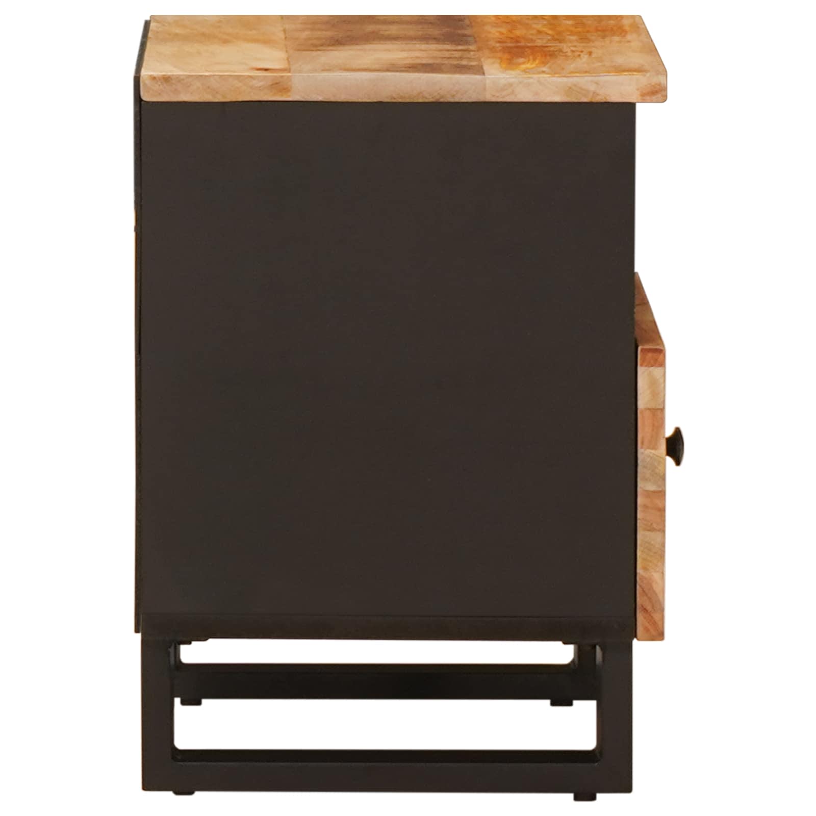 Bettkasten 2 pcs Braun 40 x 33 x 46 cm Massivholz Mango