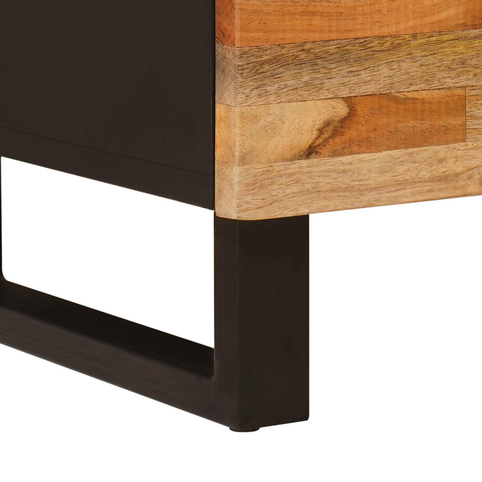 Bettkasten Braun 50 x 33 x 60 cm Massivholz Mango