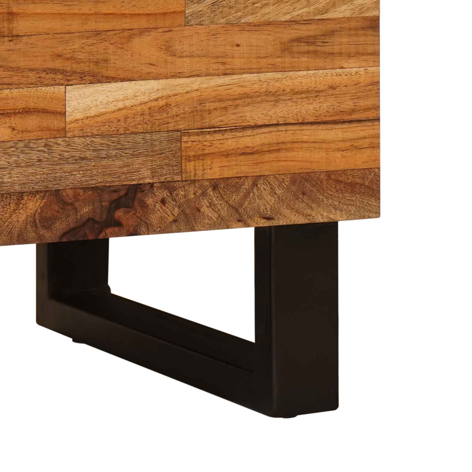 Bettkasten Braun 50 x 33 x 62 cm Massivholz Mango